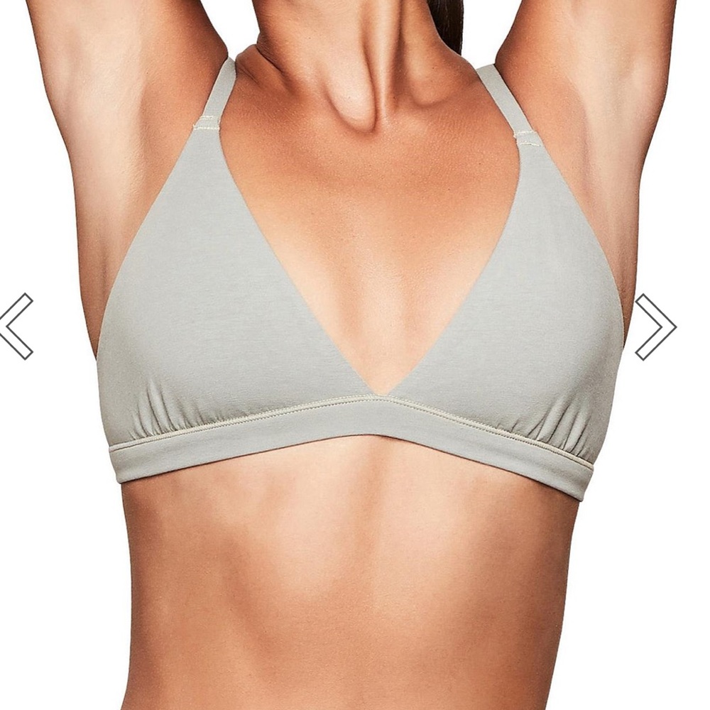 NWT SKIMS TRIANGLE BRALETTE- 4x Mineral - Picture 3 of 12